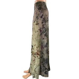 NEW Jaded London Asteria Women's Multi Color Floral Sheer Flowy Maxi Skirt Sz 6 thumbnail 2