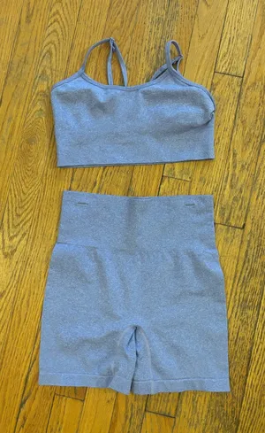 Lavender workout set Gray Size XS thumbnail 1