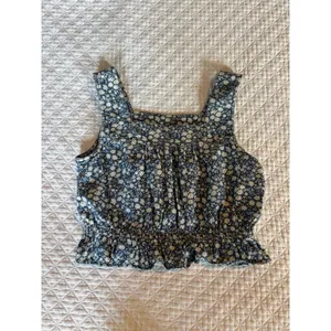 Floral peplum top thumbnail 4