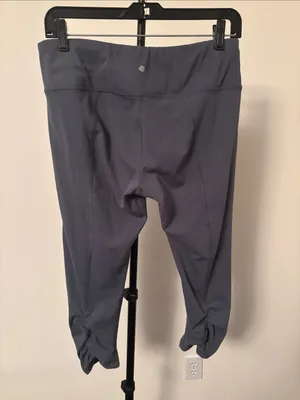 Yogalicious High-Rise Charcoal Gray Leggings thumbnail 2