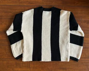 Striped Sweater White Size M thumbnail 2
