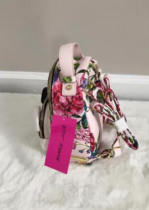 Betsey Johnson Kitsch Backpack CatFloral thumbnail 3