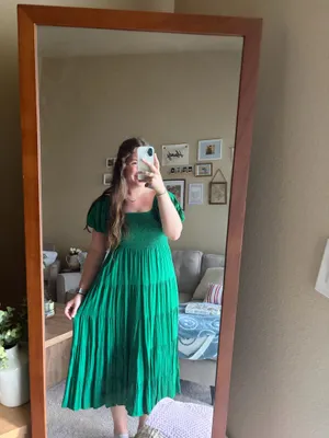 Amazon Green Maxi Dress thumbnail 2