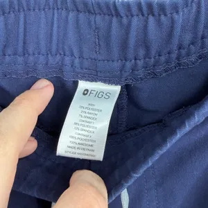 FIGS Technical Collection Scrub Jogger Pants Women's M Navy‎ Blue Slim Fit thumbnail 5