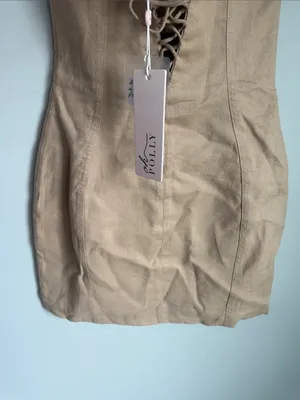NEW Oh Polly Dovie linen corset mini dress 2 thumbnail 7