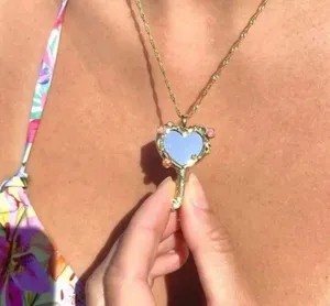 18K Gold Plated Pendant Necklace thumbnail 1
