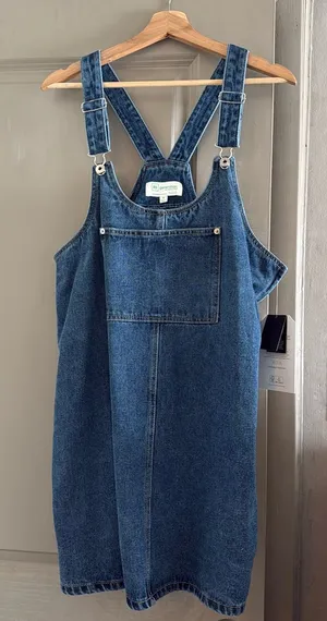 Denim overall dress Blue Size M thumbnail 1