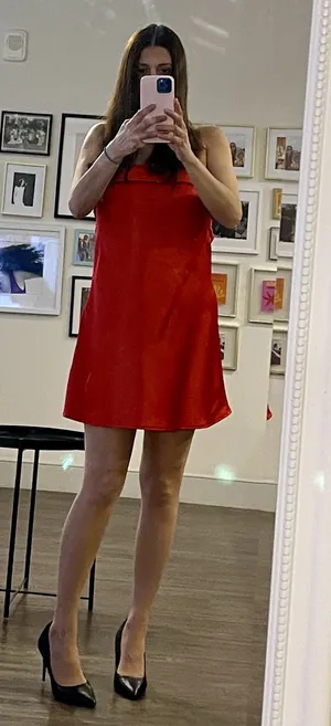 Princess Polly Satin Strapless Mini Dress Red thumbnail 1