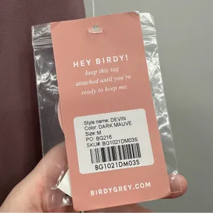 Birdy Grey Devin Convertible Chiffon Maxi Bridesmaid Dress‎ Dark Mauve Sz M NEW thumbnail 11