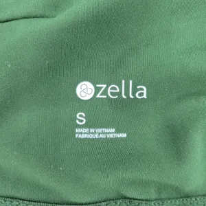Zella‎ Sports Bra Green Medium Racerback Yoga Studio Low Support Athletic Size S thumbnail 10