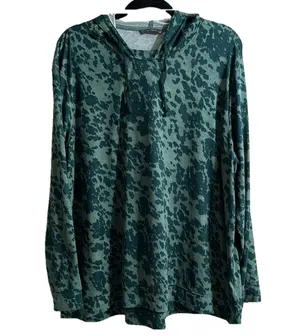 AnyBody hoodie lightweight Green Size L thumbnail 1