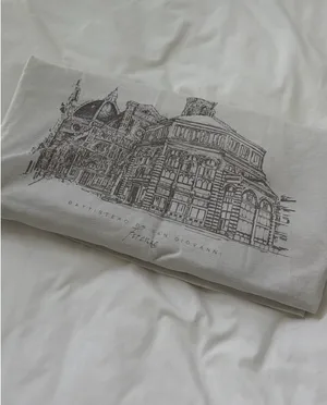 Brandy Melville Florence 100% Cotton Tee thumbnail 2