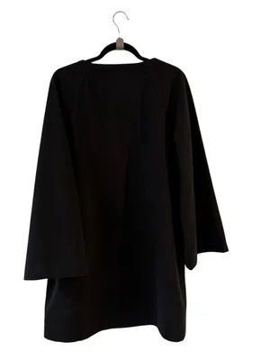 Pomander Place Tuckernuck Audrey Black V Neck Mini Dress Plus Size XXL thumbnail 4