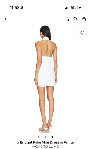 Revolve White Dress thumbnail 2