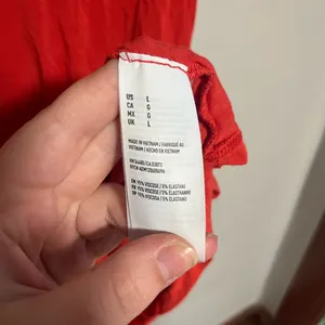 American Eagle Outfitters Bright Burnt Orange V-Neck Tee thumbnail 3