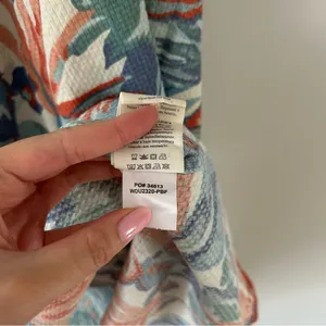 Faherty Paradise Blossom Floral Bay Twist Resort Tropical Beach Maxi Dress thumbnail 9