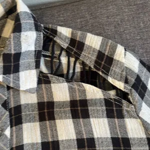 Free People Buffalo Plaid button down shirt. Size S thumbnail 2