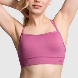 NEW Victoria’s Secret PINK Seamless Air Sports Bra Women’s Medium thumbnail 1
