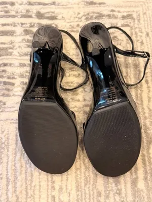 Bakers women's size 9 Black Patent leather platform high heels thumbnail 8
