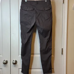 KUHL Women Trekr 14 Gray Hiking Utility Cargo Pants Tapered Leg Outdoor Trousers thumbnail 3