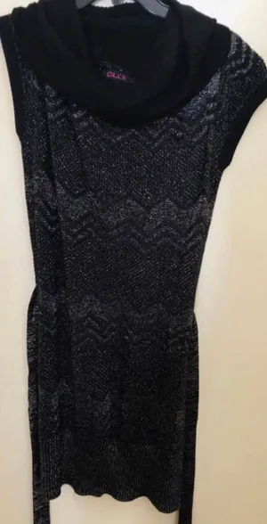 Glo Junior’s / Women’s sweater dress size large black thumbnail 1