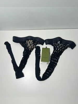 Gucci Diamond Motif Logo Knit Pantyhose Stockings Hosiery Socks thumbnail 4