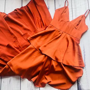 Lulus Going With Elegance Rust Tiered Maxi Dress thumbnail 5