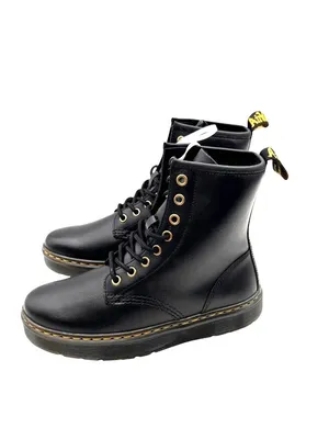 Dr. Martens Size 7 Zavala Combat Lace-Up Punk Platform Ankle Boot Black thumbnail 3