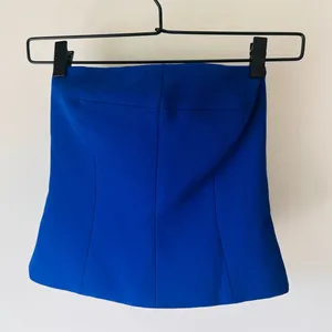 ZARA Blue Bustier Top - Size XS - New without tags thumbnail 5