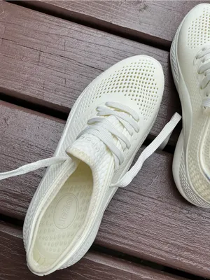 Lightweight CROCS Women's Lace-Up Sneakers thumbnail 11