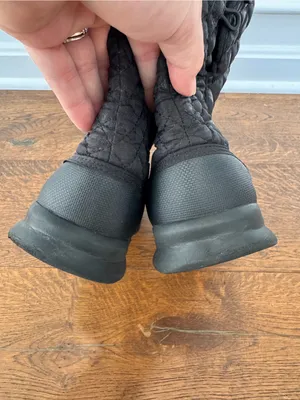The North Face Womens Thermoball Pull On Boots Black Sz 9 Faux Fur Lining thumbnail 6