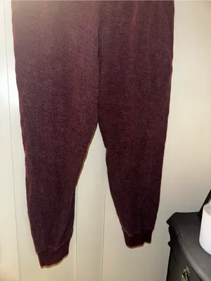 PINK Victoria's Secret Cozy Classic Joggers- Black Orchid thumbnail 11