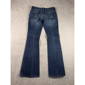 Y2K 7 For All Mankind "A" Pocket Bootcut Women's Jeans Size 28 thumbnail 7