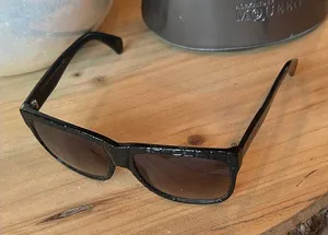 Alexander McQueen AMQ 4194/S 807JJ 56🔲16 140 Crocodile Textured Sunglasses thumbnail 1
