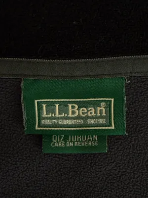 L.L. Bean Women’s Black Fleece Zip Jacket  thumbnail 6
