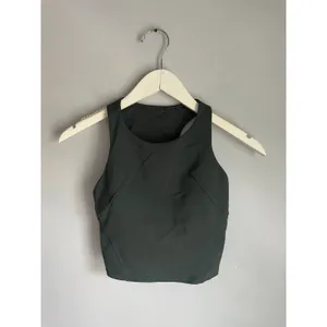 Lululemon Invigorate Training Tank Top size 4 Rainforest Green thumbnail 3