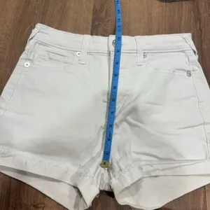True Religion White Denim Jennie Curvy Mid Rise Shorts Cotton Womens Size 27/4 thumbnail 10