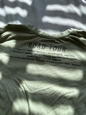 Tour Graphic Tee Green Size M thumbnail 4