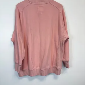 Aerie Pink Crewneck Pullover Sweatshirt thumbnail 9