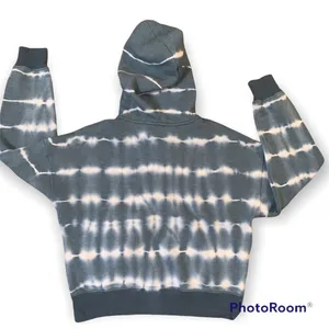 Free People Movement Tie Dye Cropped Hoodie Sweatshirt size medium thumbnail 4