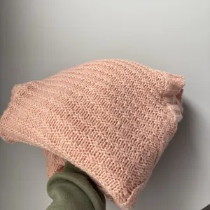 American Eagle Sweater Oversized Womens Medium V Neck Knit Pink Wool‎ Blend thumbnail 9