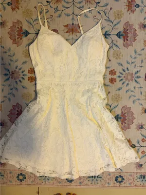 City Studios Dress White Lace thumbnail 1