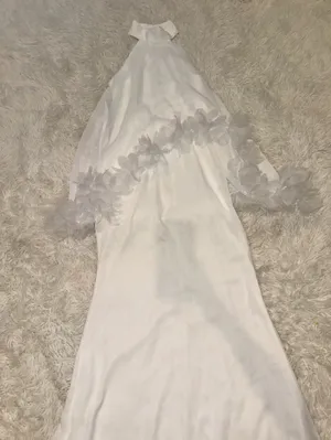 NEW ELLIATT Poppy Tiered Sleeveless white Gown sz XL thumbnail 9