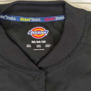 Dickies EDS Stretch Womens M Black Snap Front Scrub Jacket 85304A NWT thumbnail 3