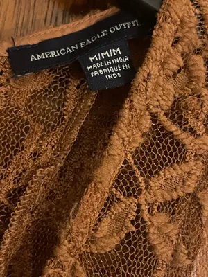 American Eagle Outfitters Brown Lace Camisole thumbnail 3