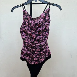 Free People Intimately free butterfly‎ Milkshake Mesh Bodysuit size L thumbnail 4