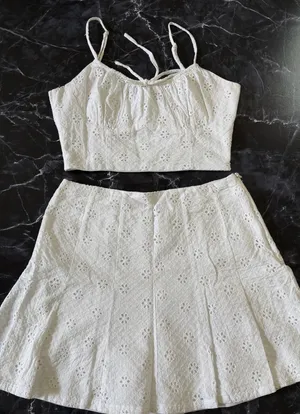 Lulus White Eyelet Set thumbnail 1