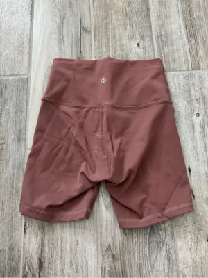 Lululemon Wunder Train High Rise Short 8" Spiced Chai NWOT Size 4 thumbnail 9