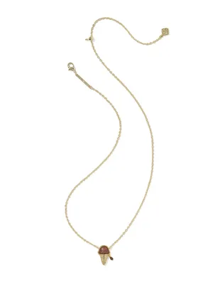 Kendra Scott Ice Cream Gold Short Pendant Necklace thumbnail 6
