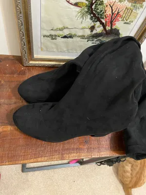 Forever 21 Thigh-high Black Boots thumbnail 2
